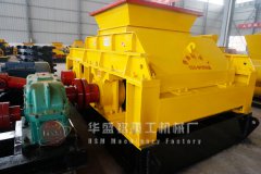 時(shí)產(chǎn)150-300噸對(duì)輥破碎機(jī)價(jià)位大概是多少？油電兩用嗎？