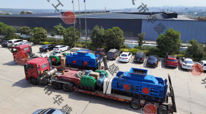 石頭制砂機發(fā)貨現(xiàn)場