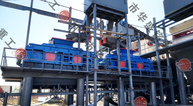 石榴石制砂機(jī)案例現(xiàn)場