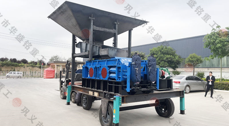 加工一噸河卵石能出多少沙子？移動對輥制砂機制砂效果怎么樣